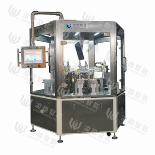 Safety Needle Crimping & Flattening Machine
