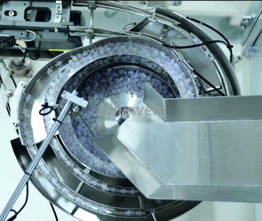 Positive Needlefree Connector Assembly Machine