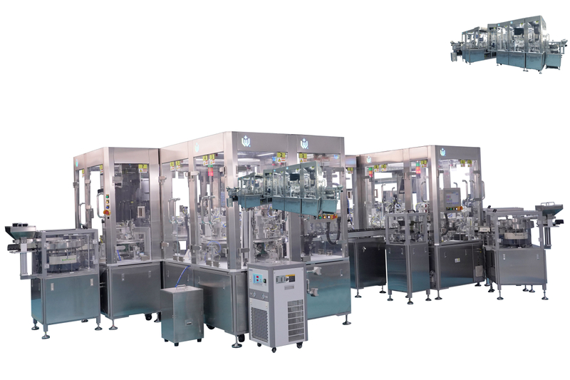 Automatic assembly machine for special safety huber needle for implantable port TIAP