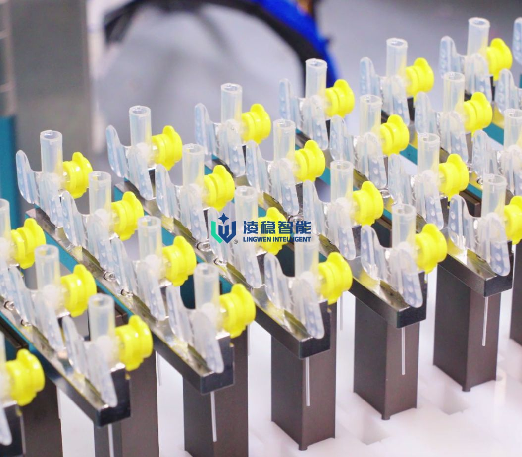 Wing Type IV Cannula Assembly Machine