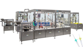 Safety IV Cannula with Wing Machine