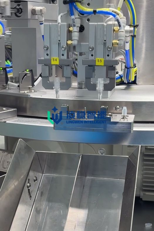 Negative Needle Free Connector Machine