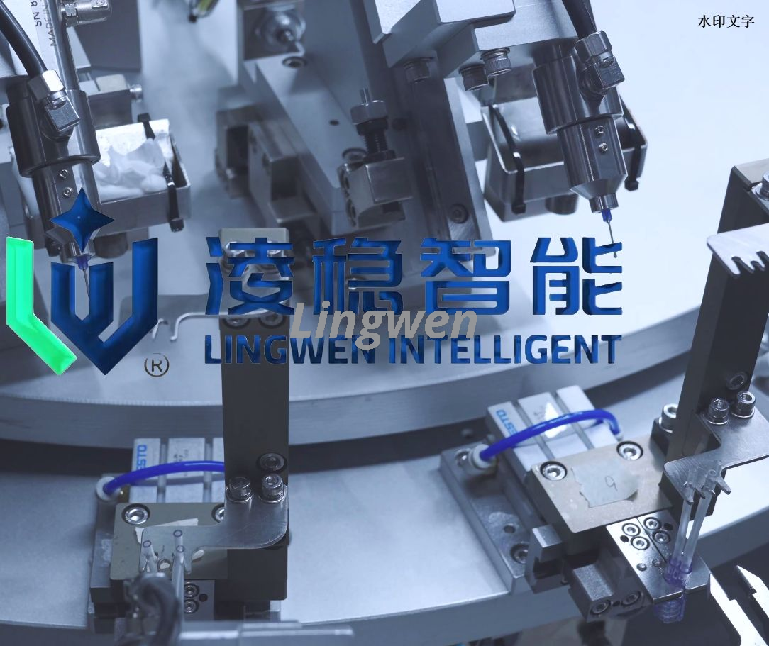 Needle-free connector assembly machine